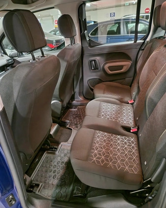 Peugeot Rifter cena 77490 przebieg: 61000, rok produkcji 2020 z Warszawa małe 232